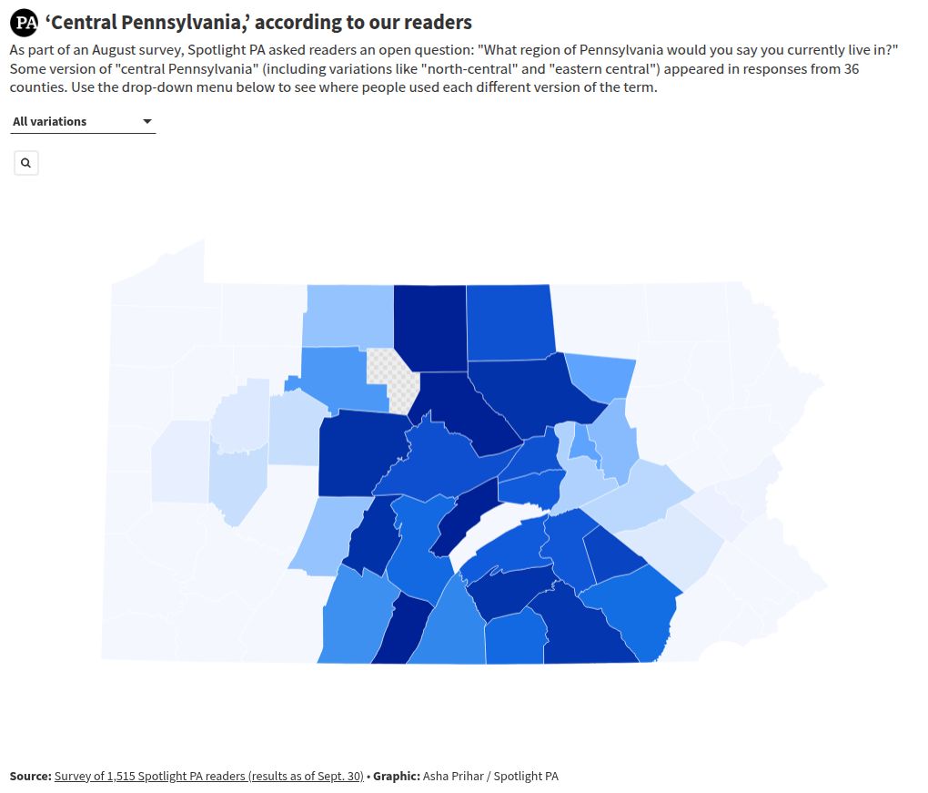 map visualization