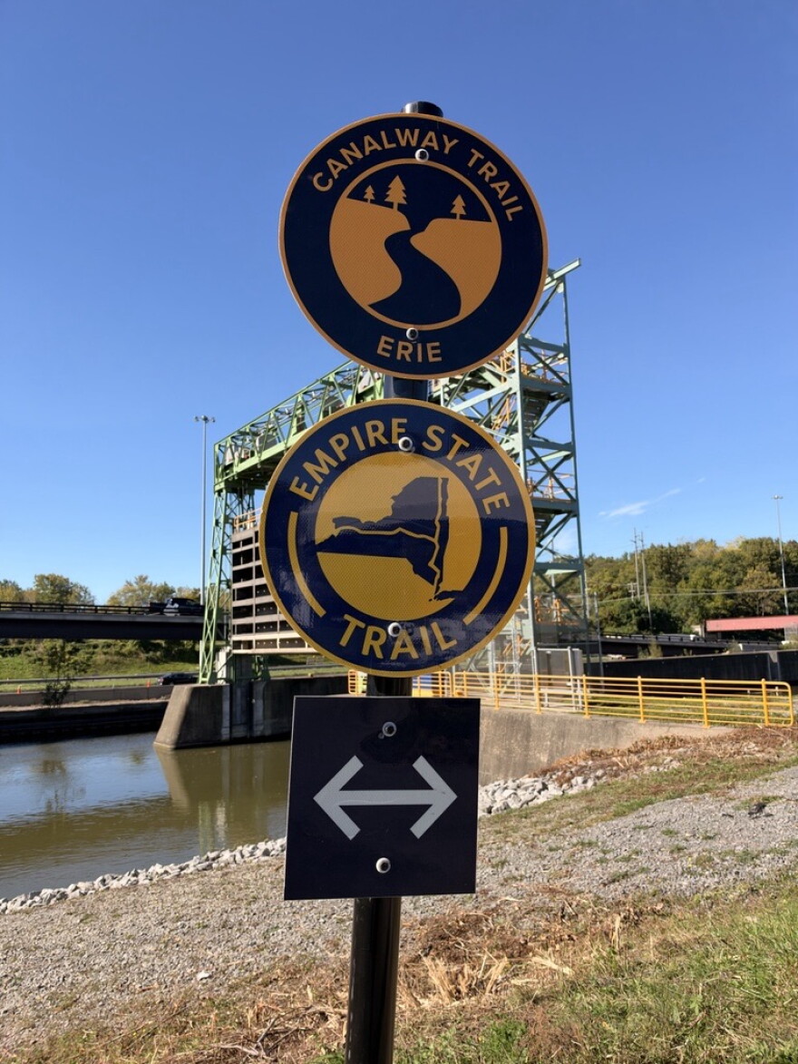 The New York State Canal Corporation invested $4 million dollars in repairing and restoring the Erie Canalway trail.