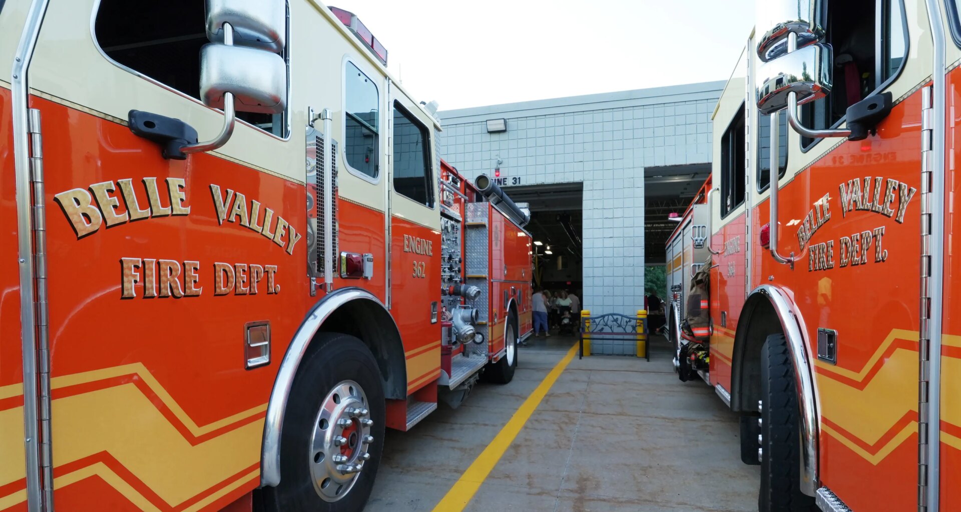 View inside and around Belle Valley Fire Department in years of photos