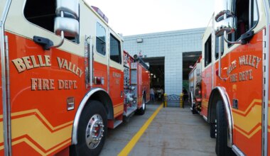 View inside and around Belle Valley Fire Department in years of photos