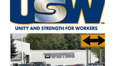 LABOR NEWS UPDATE: By A Final Vote Of 141-To-79, Workers Employed At Whiting Door In The Erie County Town Of Akron Vote ‘Yes’ In A Union Decertification Election ‘To Keep The United Steelworkers As Their Bargaining Representative’