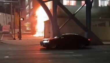 Driver killed in fiery crash at U-Haul facility in the Kensington section of Philadelphia