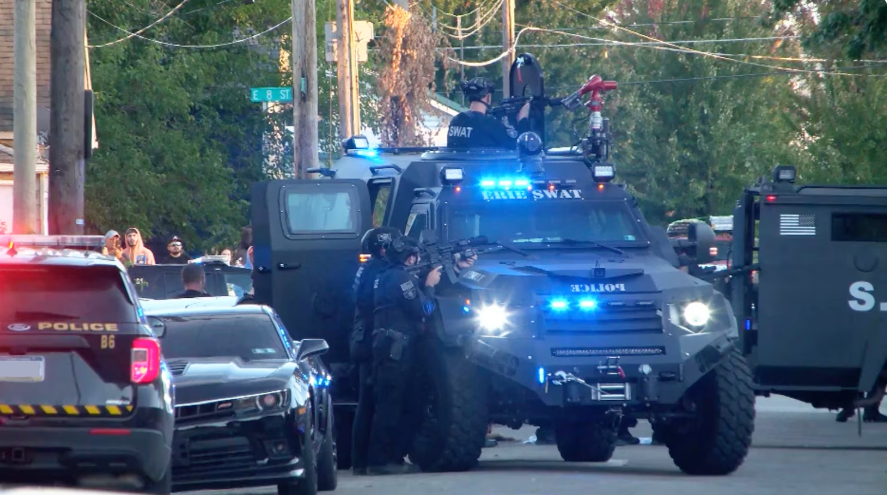 Shooting leaves 9 dead including suspect in Erie, Pennsylvania, police say