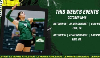 VOLLEYBALL HEADS TO ERIE TO FACE MERCYHURST