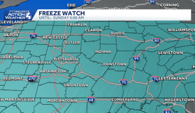 Pittsburgh: Freeze Watch for Sunday morning