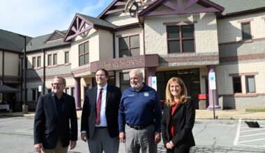 An early glimpse at the future Keystone Regional Youth Detention Center in Berks
