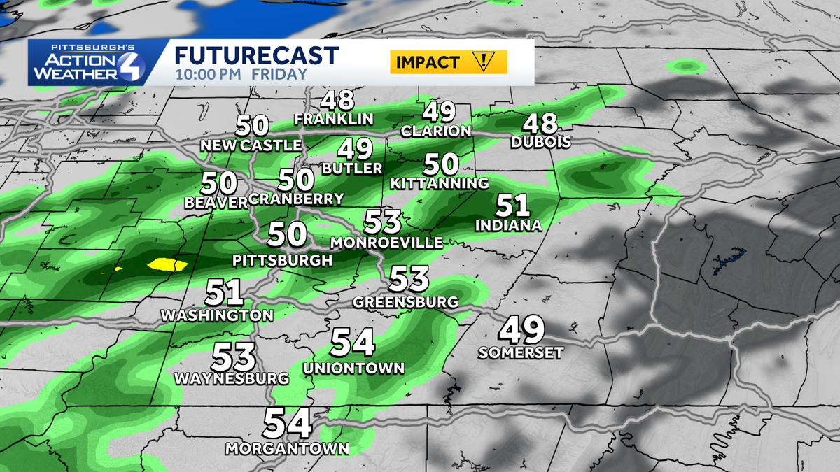Western Pennsylvania brace for gusty winds and rain as temperatures tumble