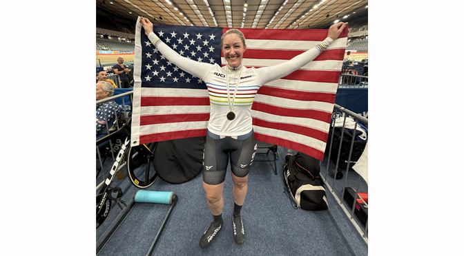 Nurse, Mom, World Champion: St. Luke’s RN Wins Cycling Gold After 19-Year Break