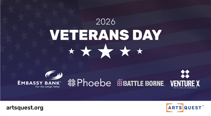 ArtsQuest to Host Annual Veterans Day Celebration