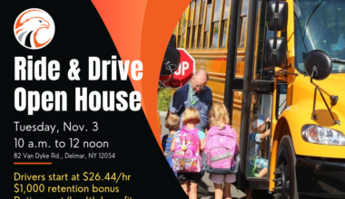 Hiring event: Bus Driver Open House is Tuesday, Nov. 3