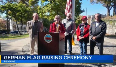 German flag flies high at Reading City Park | Reading Area