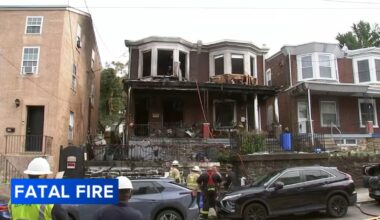 Woman dead after row home fire in the Manayunk section of Philadelphia