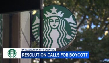 Philadelphia City Council becomes 1st city to officially back the Starbucks Workers United boycott