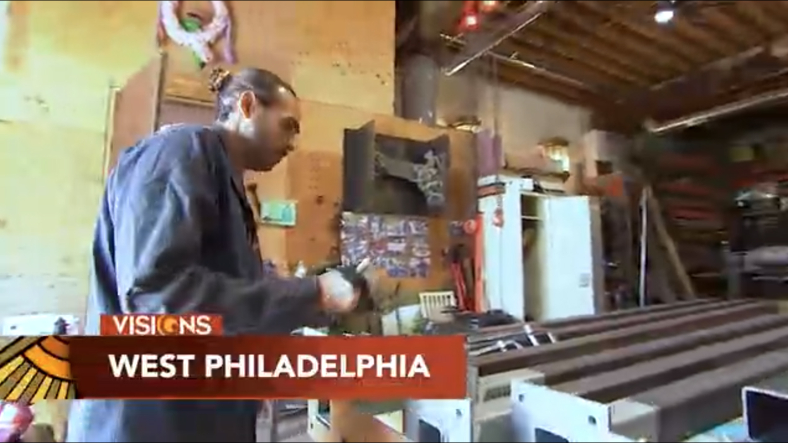Philadelphia sculptor Miguel Horn leaves his mark on the city
