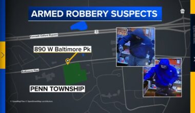 Armed robbers target Penn Twp., Chester County gas station