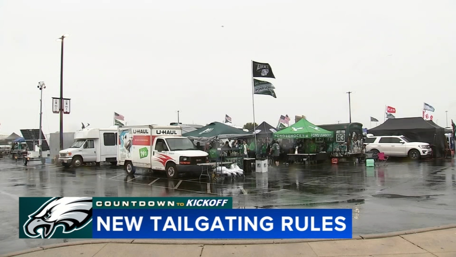 Eagles tailgaters navigate new tailgating rules ahead of Eagles vs. Rams game