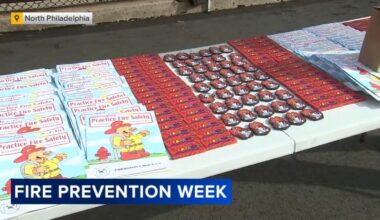 Officials kick off Fire Prevention Week in North Philadelphia