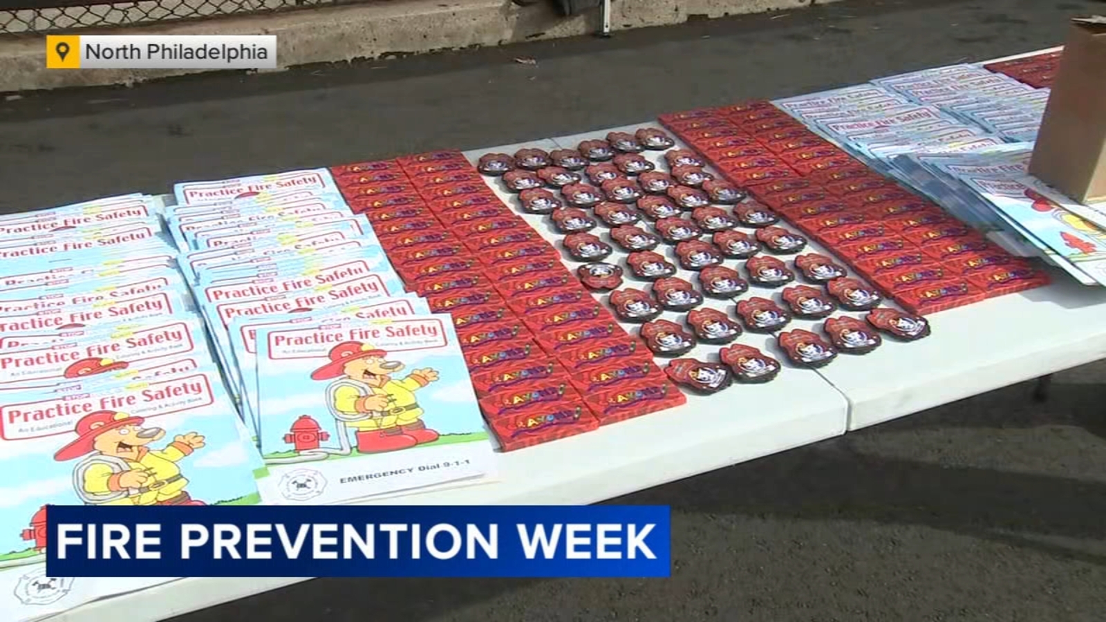 Officials kick off Fire Prevention Week in North Philadelphia