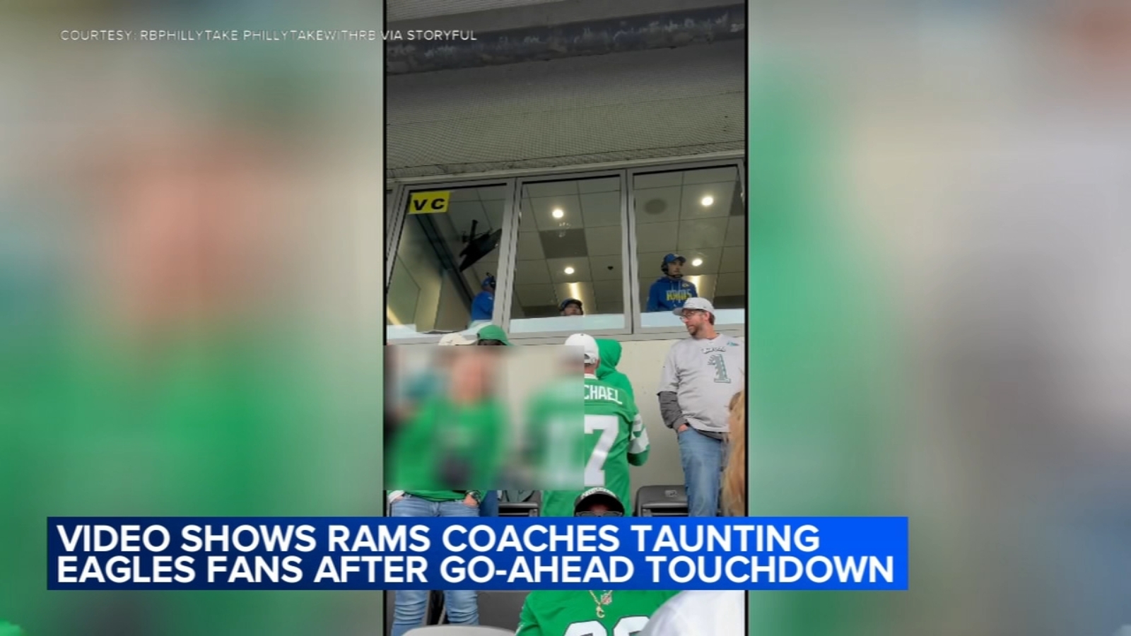Head Coach Sean McVay says Los Angeles Rams coaches will 'learn' from incident with Eagles fans