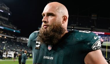 Lane Johnson announces retirement after 14-year career with Eagles: 'Incredibly difficult decision'