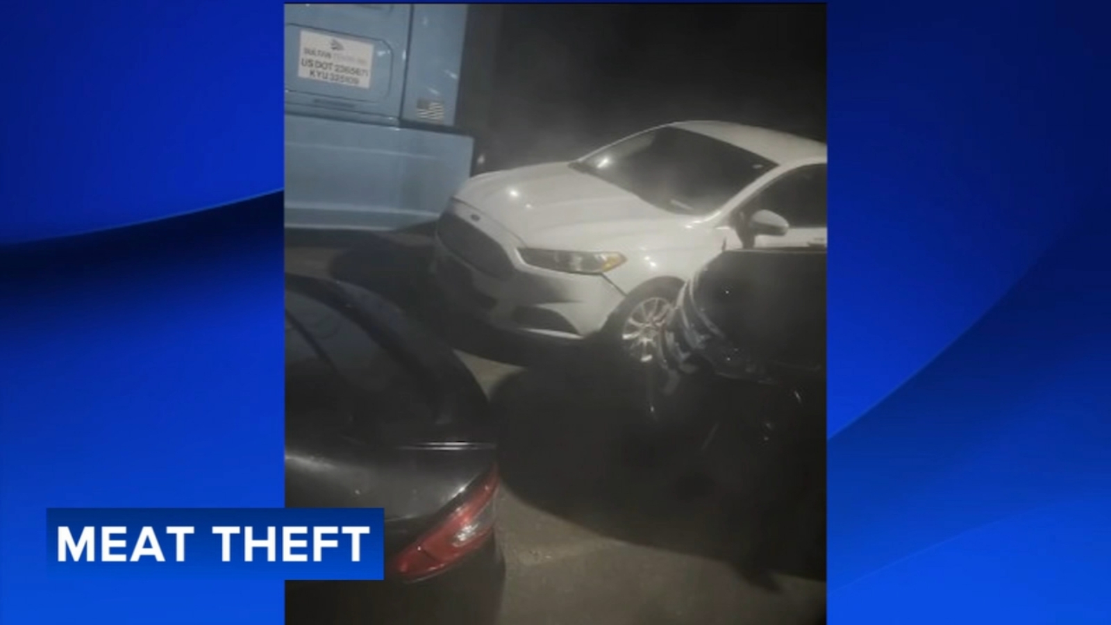 Trucker snaps photos of meat thieves during $40K heist in Philadelphia