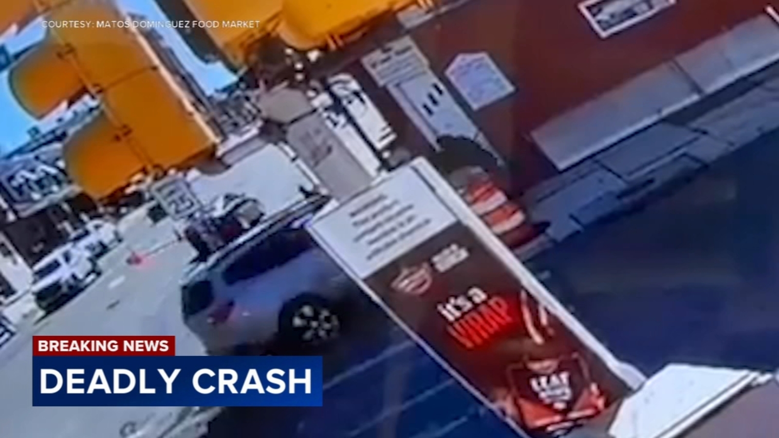 Multiple pedestrians reportedly struck after car crash in West Philadelphia