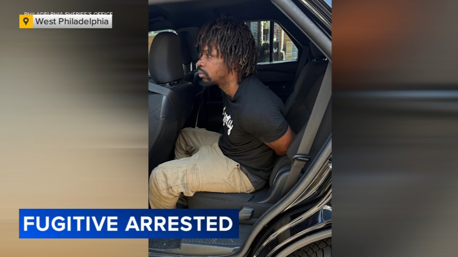 Fugitive arrested after allegedly traveling to Philadelphia to pursue domestic violence victim: Sheriff