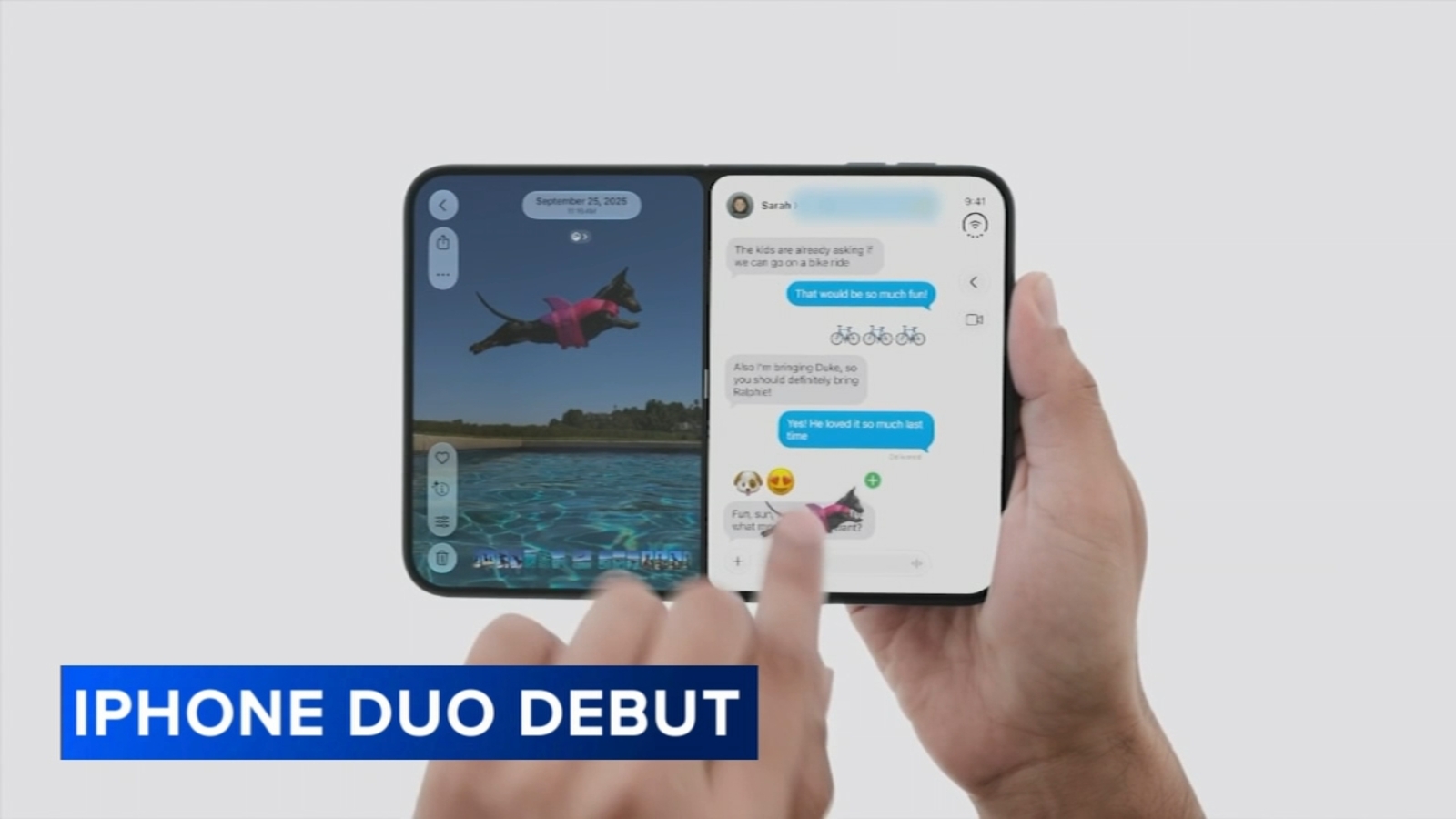 Excited Apple fans flip out over new iPhone Duo release