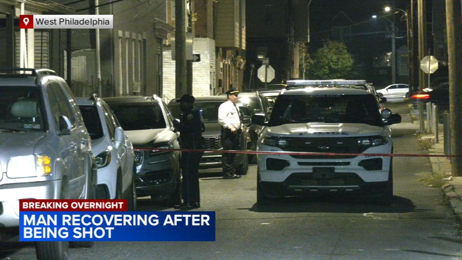 Man recovering after being shot in the leg in West Philadelphia