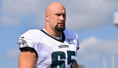 Eagles inactives: Eagles without Lane Johnson vs. Rams – NBC10 Philadelphia