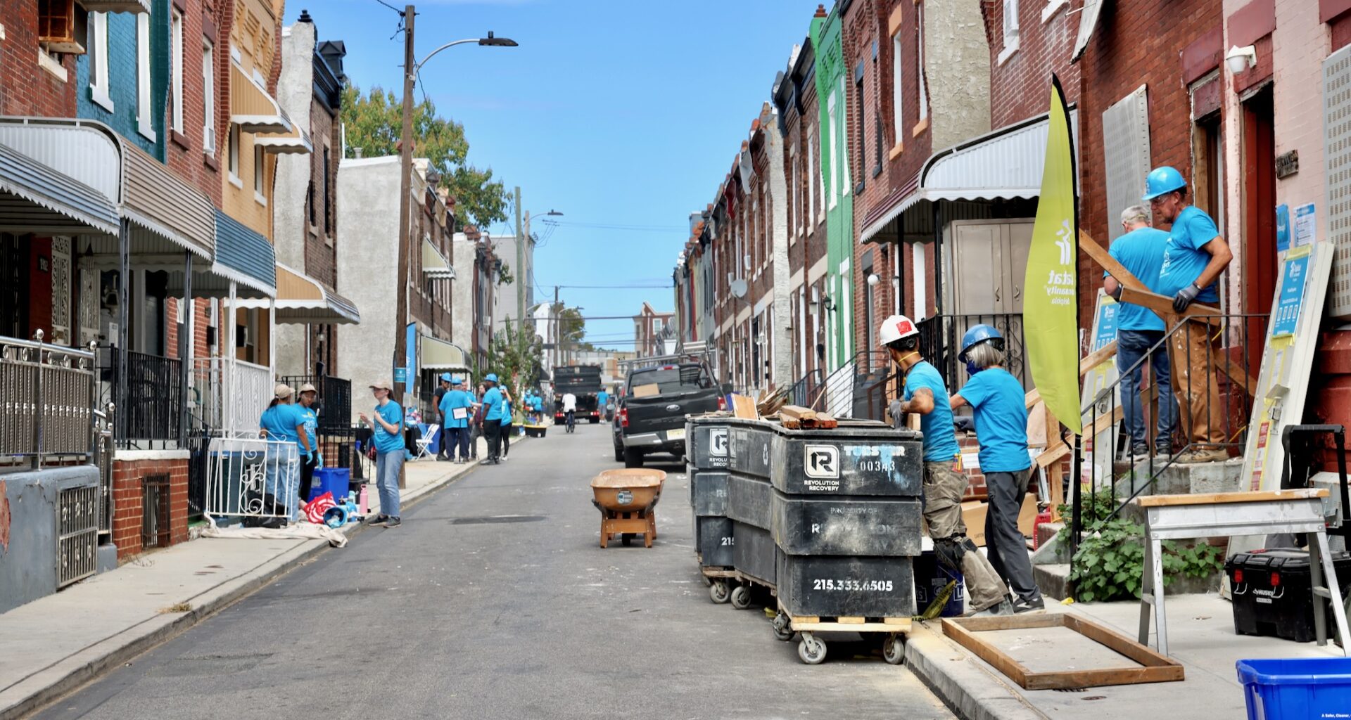 Philly's Pope Leo Village transforms vacant rowhomes