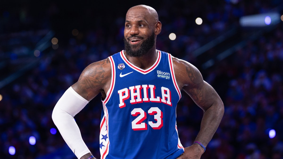 LeBron James’ Sixers firsts, shoes and center start – NBC10 Philadelphia