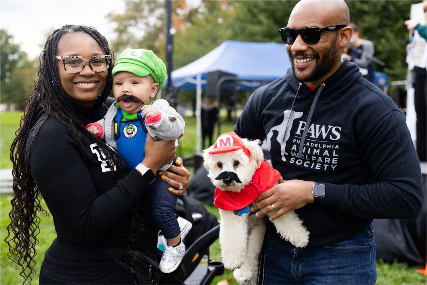 Pups can dress to impress for a Halloween costume contest at the 20th annual Mutt Strut.