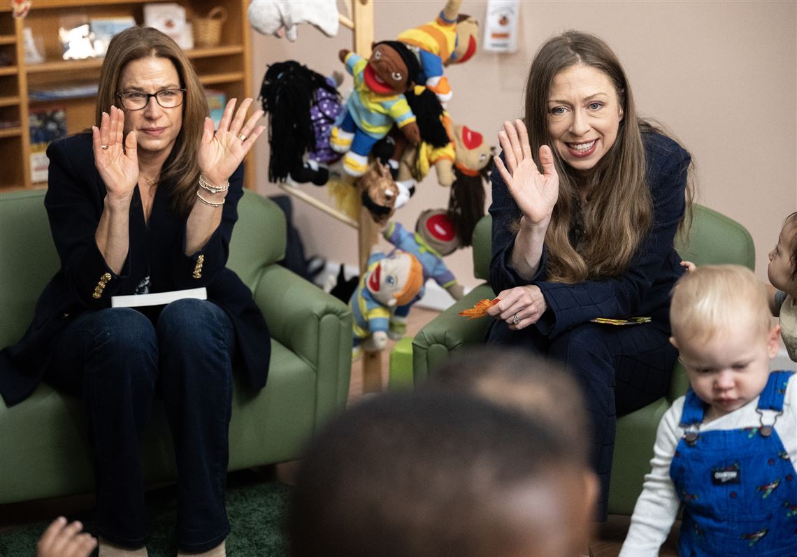 Chelsea Clinton and Lori Shapiro shine spotlight on free children’s bookstore in Homestead