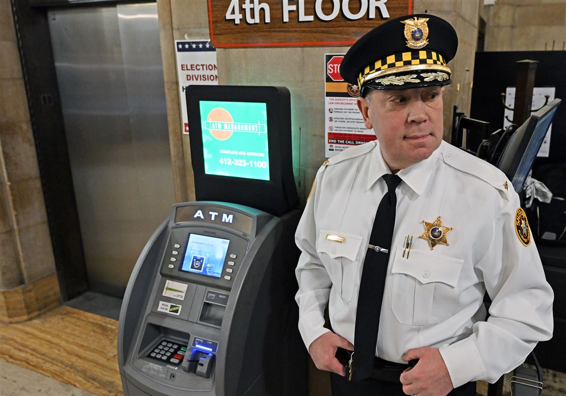 Latest phone scams are using cash deposits in ATMs and crypto kiosks, Allegheny County sheriff says