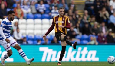 Reading 1 Bradford City 1: Match stats and player ratings