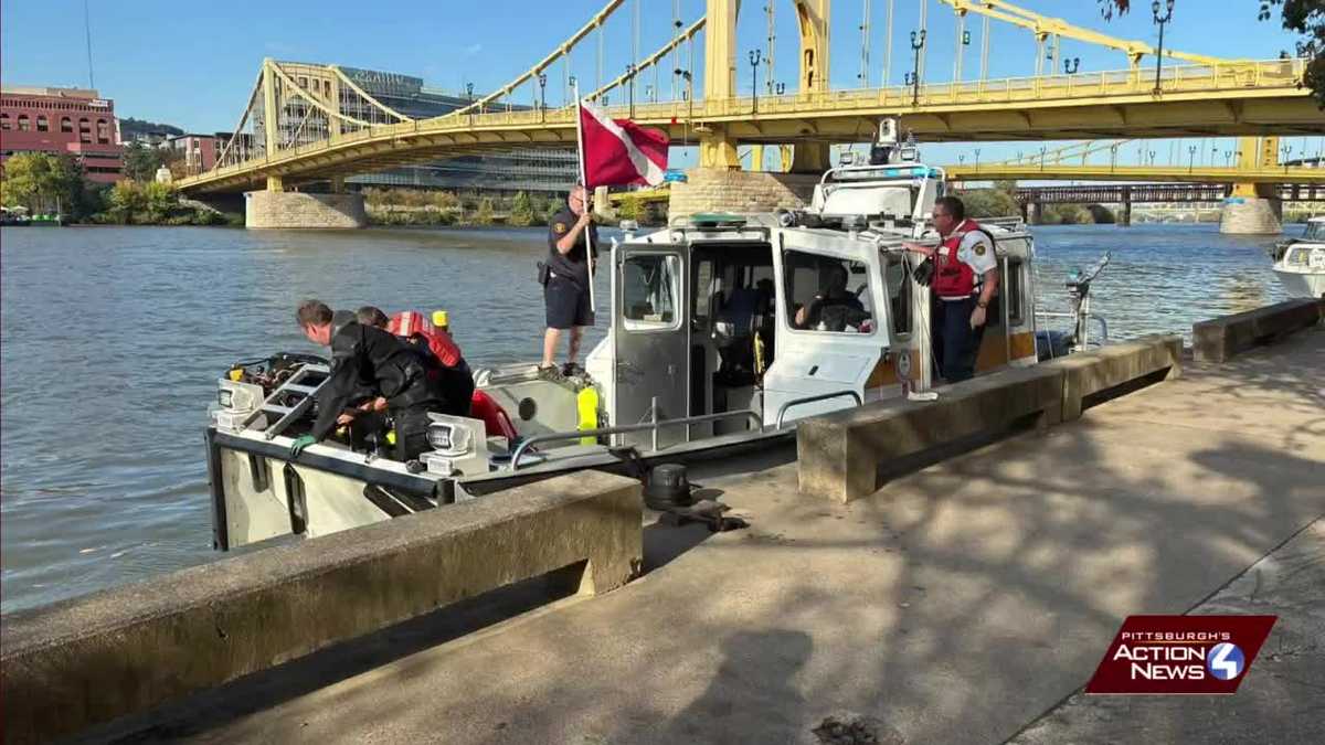 A man has fallen into the Allegheny River