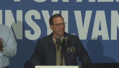 Gov. Josh Shapiro touts record, labor support at Pittsburgh campaign rally