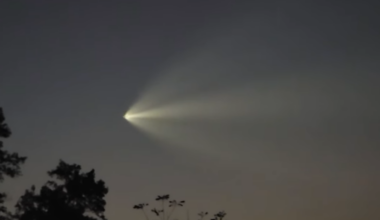 Video shows SpaceX rocket flying over the Pittsburgh region