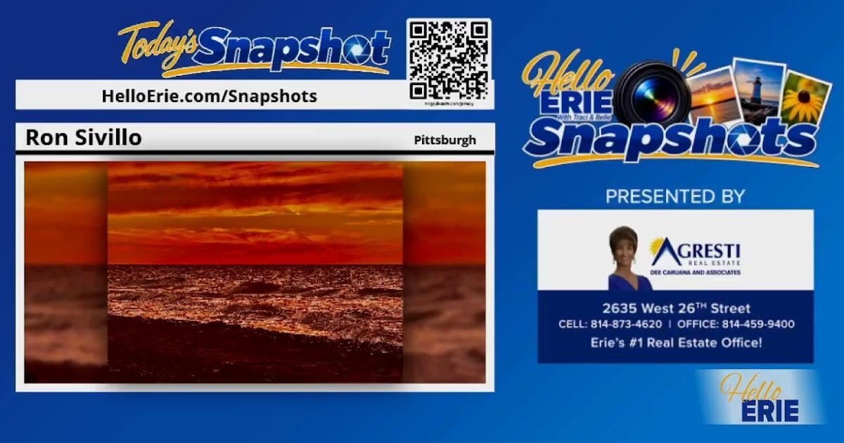 Hello Erie: Today's Snapshot | Hello Erie