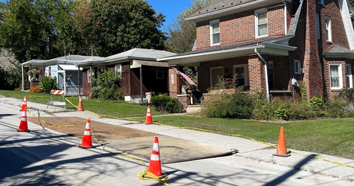 Stretch of Route 512 in Bangor closed due to sinkhole | Slate Belt Area