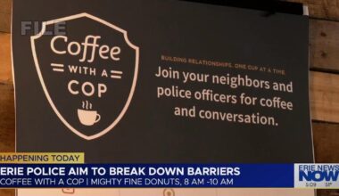 Coffee with a Cop Gives Erie Residents Chance to Connect | News