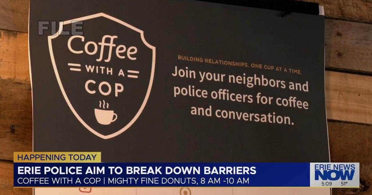 Coffee with a Cop Gives Erie Residents Chance to Connect | News