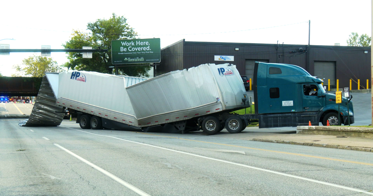 Semi-Truck Carrying Busch Light Strikes Low Bridge in Erie | News