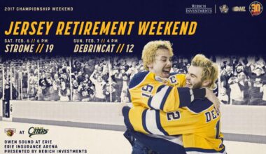 Erie Otters to Honor Two Players with Jersey Retirements | News