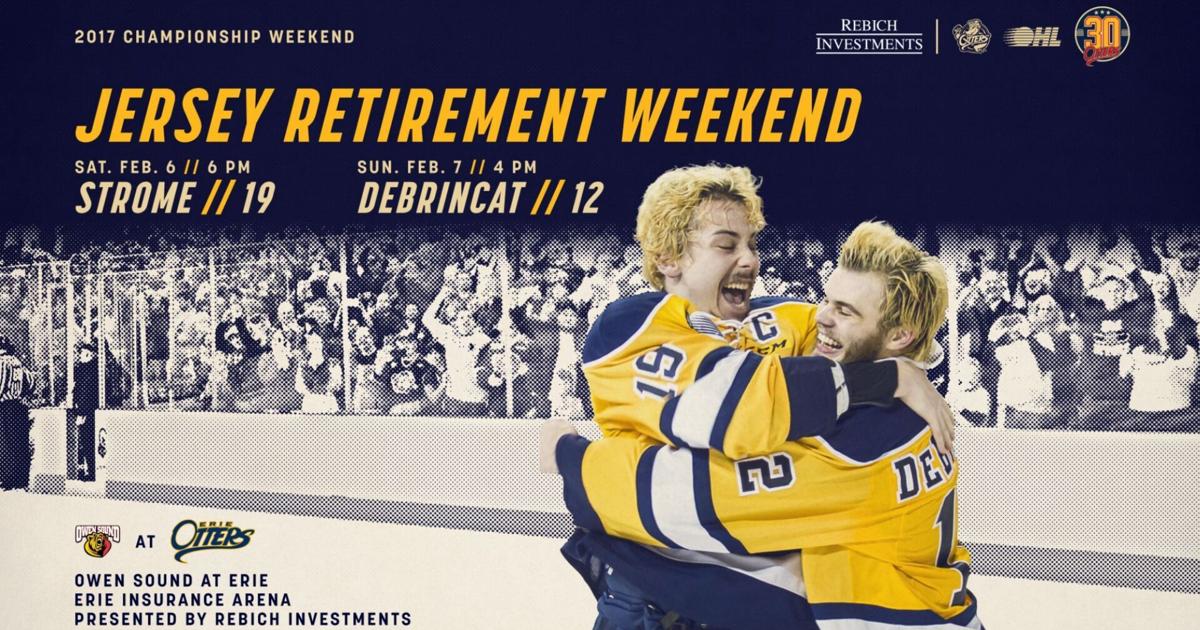 Erie Otters to Honor Two Players with Jersey Retirements | News