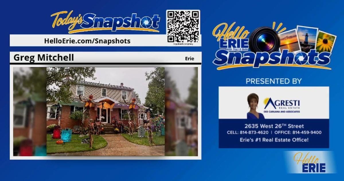 Hello Erie Snapshots: October 9 |