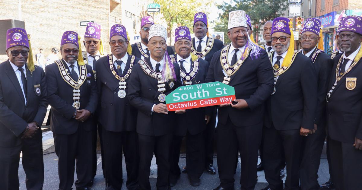 Late civil rights leader Octavius Catto gets designation on street where his life ended | Local News | phillytrib.com - The Philadelphia Tribune
