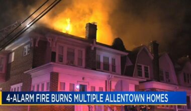 Multiple homes in Allentown struck by 4-alarm fire | Allentown Area