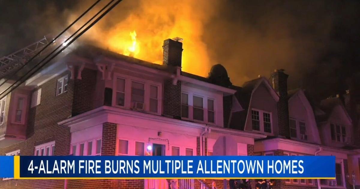 Multiple homes in Allentown struck by 4-alarm fire | Allentown Area